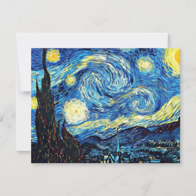 Van Gogh's famous painting, Starry Night (Front)