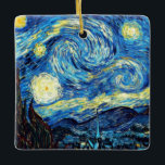 Van Gogh's famous painting, Starry Night Ceramic Ornament<br><div class="desc">Van Gogh's famous painting,  Starry Night. Best seller!</div>