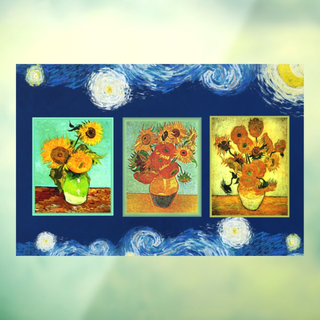 Van Gogh's famous Sunflowers (Sheet 3)