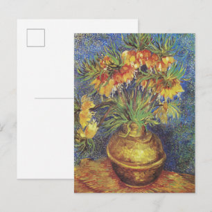 van Gogh's Imperial Fritillaries in a Copper Vase  Postcard