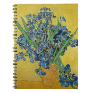 Van Gogh's Iris Spiral Notebook