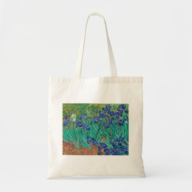 Van Gogh's Irises  Tote Bag (Front)