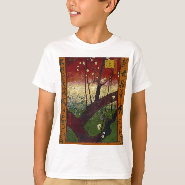 Van Gogh's Japonaiserie after Hiroshige T-Shirt (Front)