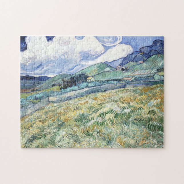 Van Gogh's Landscape from Saint-Rémy Jigsaw Puzzle (Horizontal)