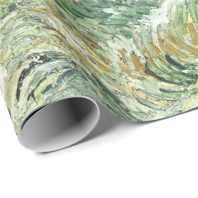 Van Gogh's Landscape from Saint-Rémy Wrapping Paper (Roll Corner)