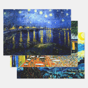 Van Gogh's Most popular paintings Wrapping Paper S