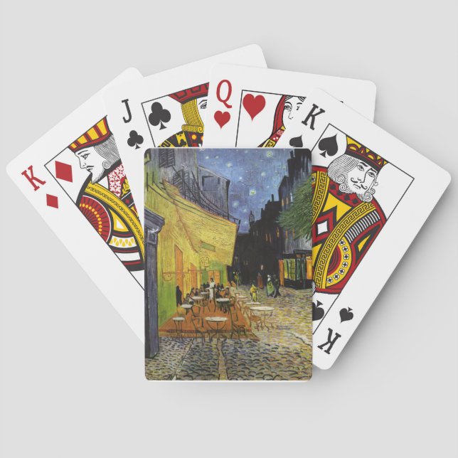 Van Gogh's Night Cafe Playing Cards (Back)