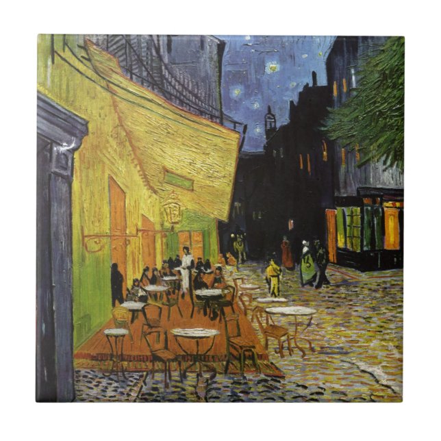 Van Gogh's Night Cafe Tile (Front)