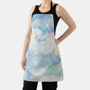 Van Gogh's sky background Apron