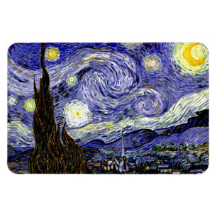 Van Gogh's Starry Night, 1889 Magnet