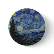 Van Gogh's Starry Night: Whirlwind of Dreams Pin