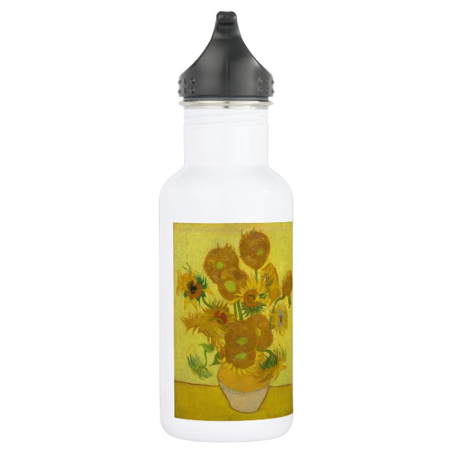 Van Gogh's Sunflowers 532 Ml Water Bottle (Right)