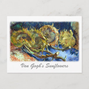 Van Gogh's Sunflowers Postcard