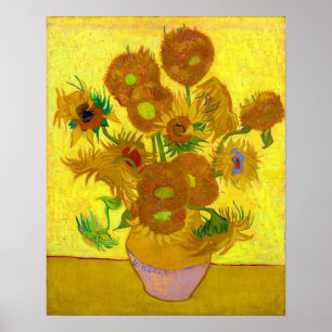 Van Gogh's Sunflowers Poster