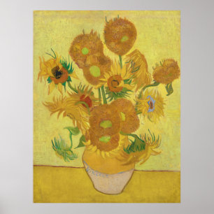 Van Gogh's Sunflowers Poster