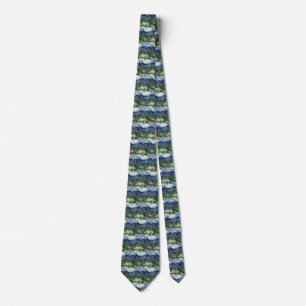 Van Gogh's The Olive Trees Landscape Painting Tie