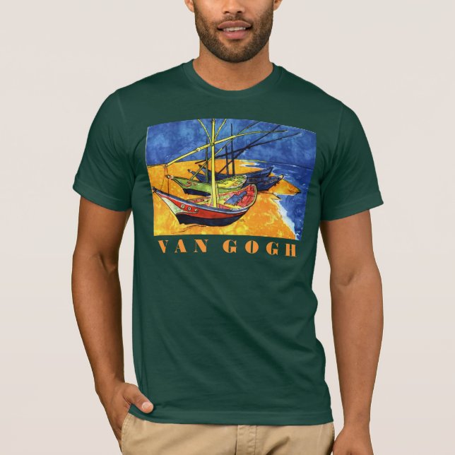 Van Gogn Art  Design T-shirt (Front)