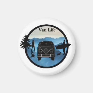 Van Life adventures Magnet