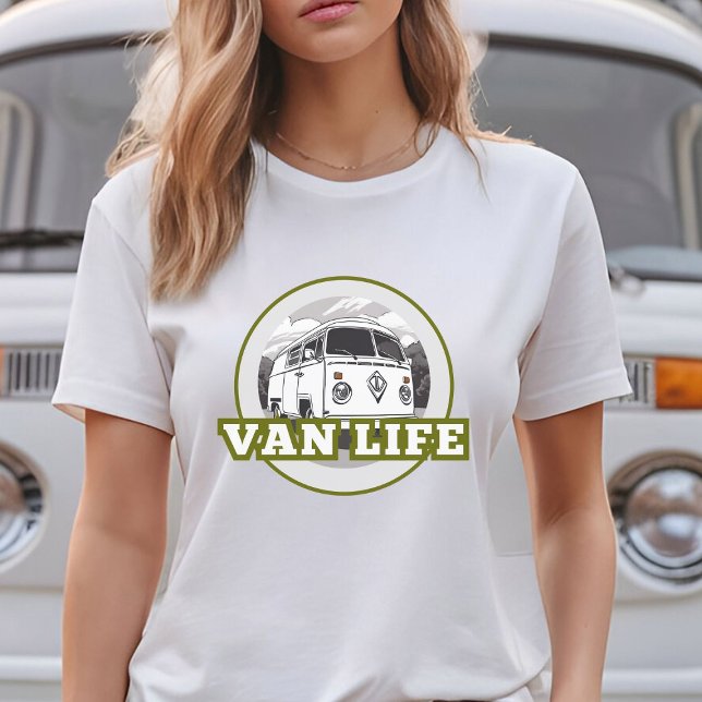 Van Life army green T-Shirt (Creator Uploaded)