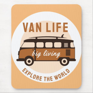 van life,big living mouse pad