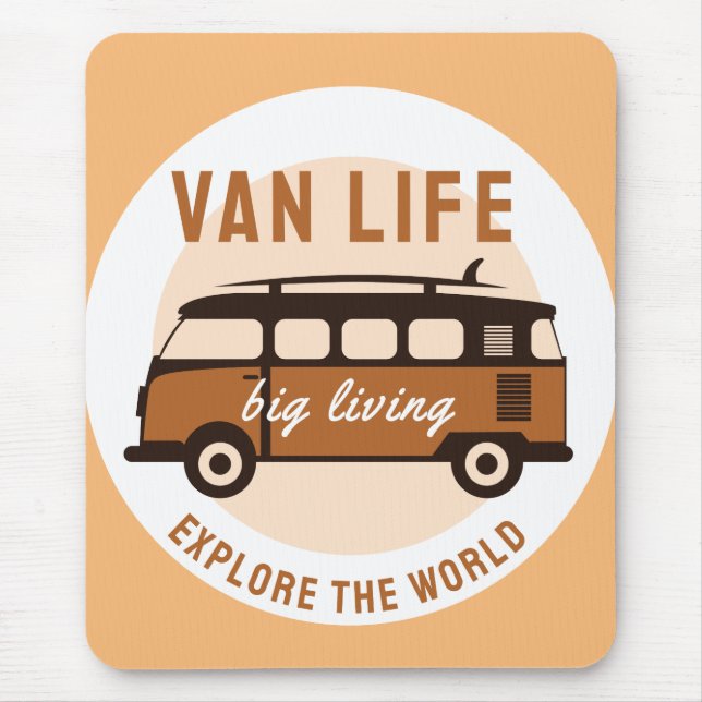 van life,big living  mouse pad (Front)