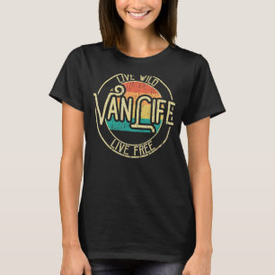 Van Life Clothing Retro Vintage Van Dwellers Vanli T-Shirt