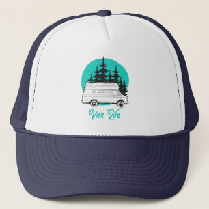 VAN LIFE Nomad Adventure Travel Camping Lifestyle Trucker Hat