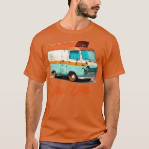 Van Life Thrift Style Retro Design T-Shirt