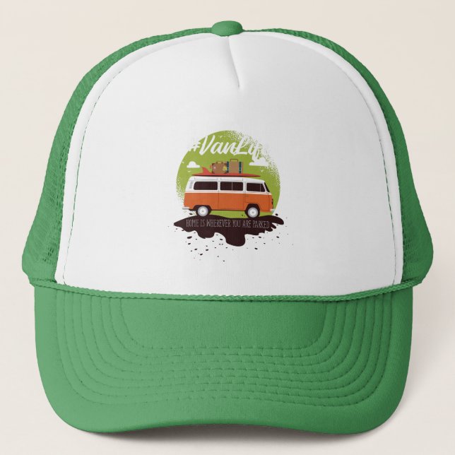 Van Life Trucker Hat (Front)