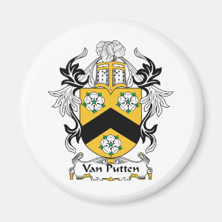 Van Putten Family Crest Magnet
