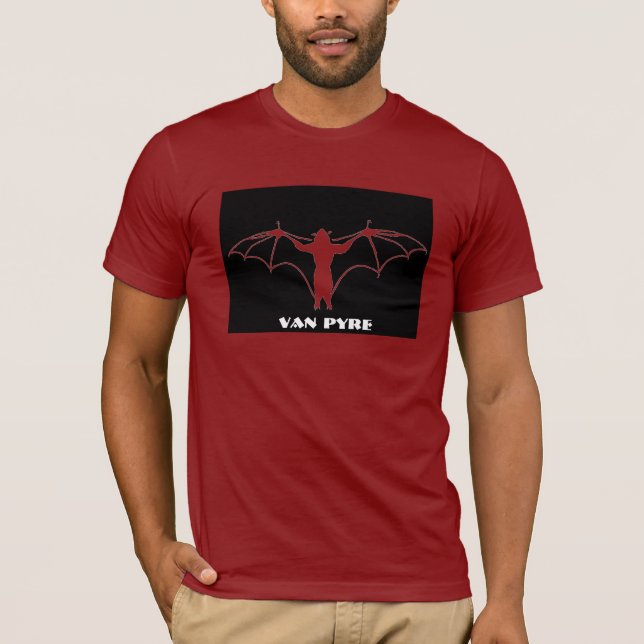 Van Pyre Bat T-Shirt (Front)
