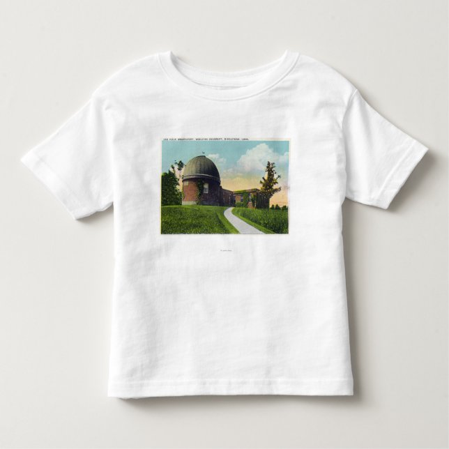 Van Vleck Observatory of Wesleyan University Toddler T-Shirt (Front)