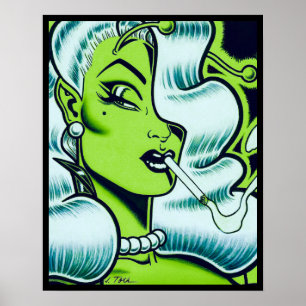 Vana DeVinyl™/Close-Up Poster
