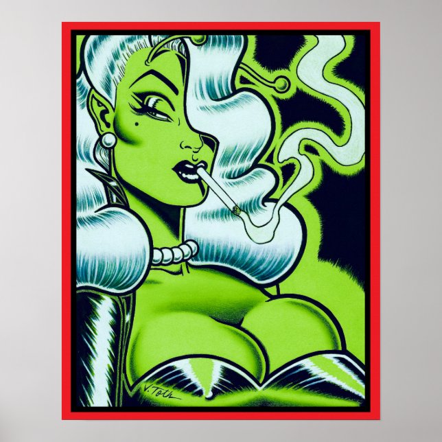 Vana DeVinyl™/Dangerous Dame Poster (Front)