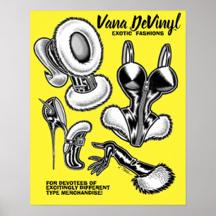 Vana DeVinyl™/Exotic Fashions Poster