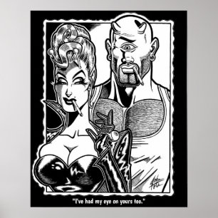 Vana DeVinyl™/Eyeballs Poster