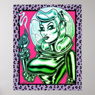 Vana DeVinyl™/Rubber Spacesuit Poster