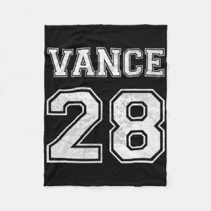 Vance 2028 For President 28 Vintage Republican Jd Fleece Blanket