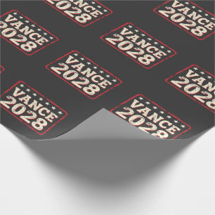 Vance 2028 For president Election Trump Republican Wrapping Paper