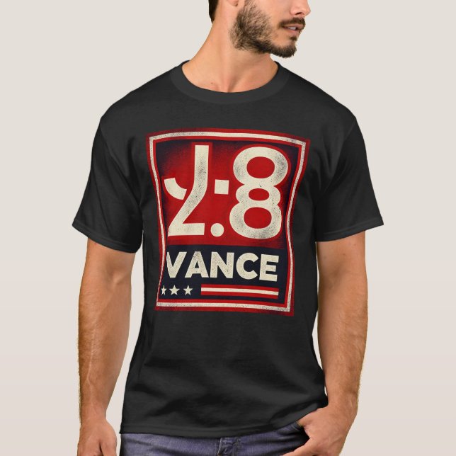 Vance 2028 J.D Vance Campaign Support T-Shirt (Front)