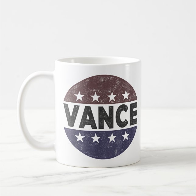 Vance 2028 JD Vance President 2028 Coffee Mug (Left)
