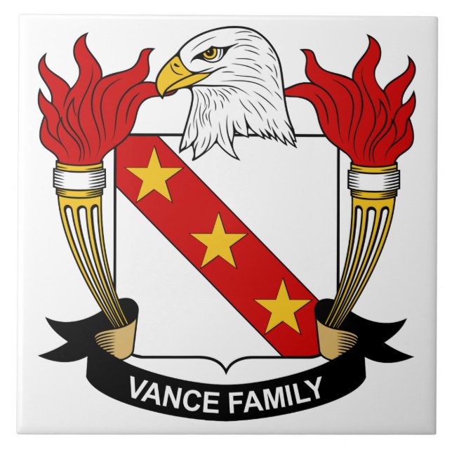 Vance Family Crest Tile (Front)