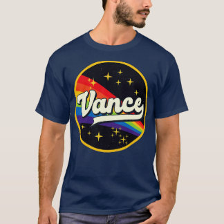 Vance Rainbow In Space Vintage Style T-Shirt