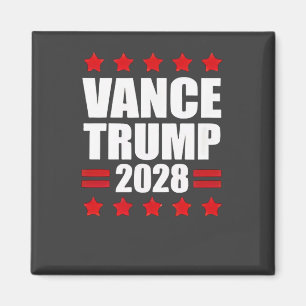 Vance Trump Presidential Election 2028 Political   Magnet