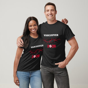 Vancouver 2026 Soccer Fan Personalised Shirt