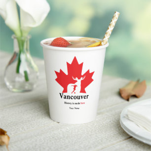 Vancouver 2026 Soccer Party Cup  Custom Fan Gear