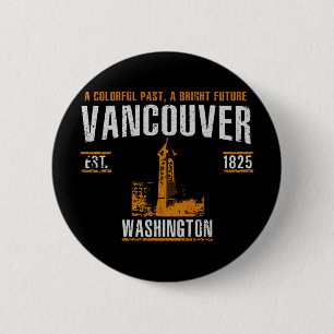 Vancouver 6 Cm Round Badge