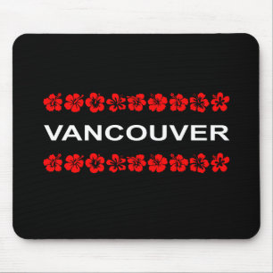 Vancouver Aloha Bands Dark Colour Mouse Pad
