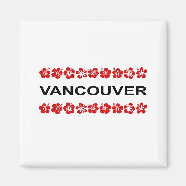Vancouver Aloha Bands Light-Colour Magnet (Front)