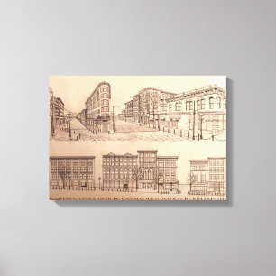 Vancouver Art Print Vancouver Gastown Art Canvas